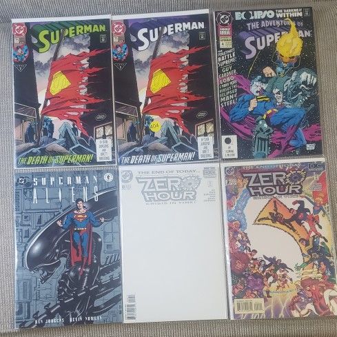 6 Comic Books