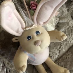 Two Little  Vintage Bunnies! Belong to my Granddaughter ! Mother Of A 16 year old