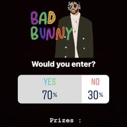 BAD BUNNY RAFFLE