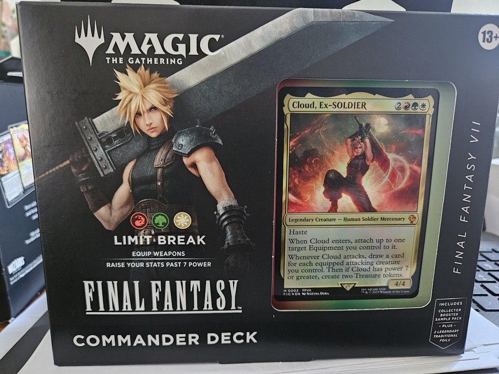 FINAL FANTASY COMMANDER DECK Limit Break