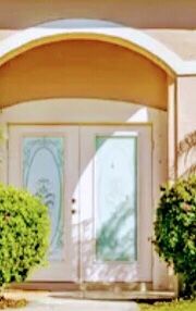 Glass Door Insert  2 Pice 