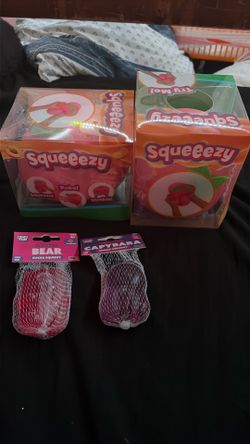 squeezy peach squishy and scented sugar squishys