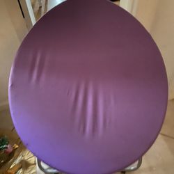 Purple Saucer Chair 