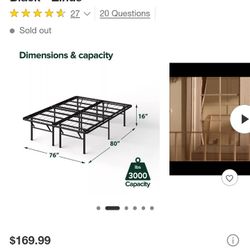 King Size Bed Frame