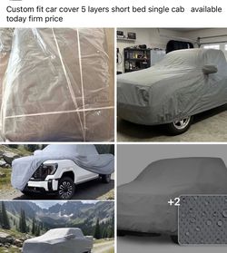 Custom fit car cover available today. Tengo disponible  car cover single cab short bed