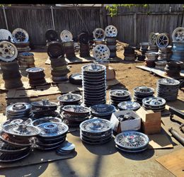 Car parts yard sale