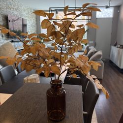 Hearth & Hand with Magnolia Faux Golden Ash Leaf Fall Arrangement 20”