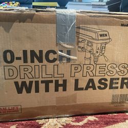 10” Drill Press With Laser $100