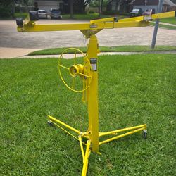 Mud Boss Drywall Panel Lift 11'5" Drywall Hoist - Folds for Transport