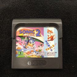 Sonic The Hedgehog 2/sonic Tails For Game Gear