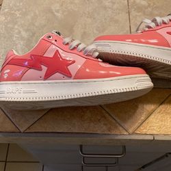 Pink Bapestas Size 9.5