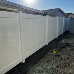 Vinyl Fence 