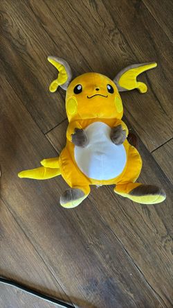 Raichu Pokémon plushy
