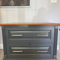 Beautiful solid wood cabinet- dresser (Heavy)