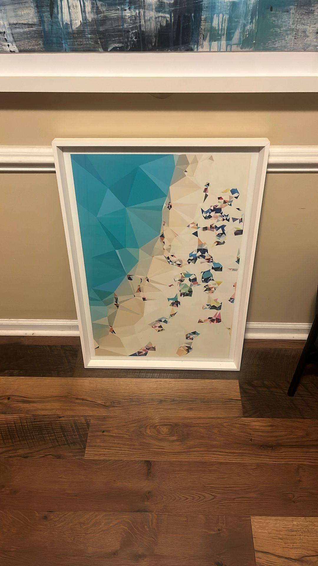 Framed Beach Picture 