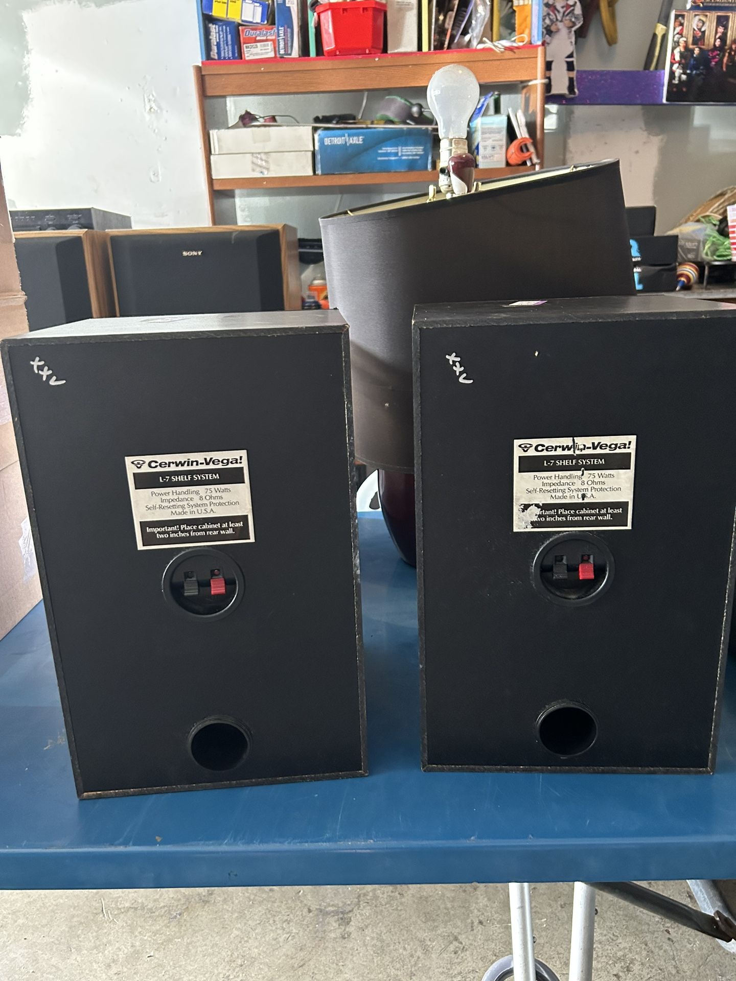 Cerwin Vega Inside Cabinet Cerwin Vega L Shelf System