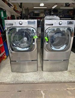 LG washer and dryer