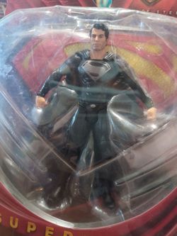Man of Steel Superman Action Figure Black Suit