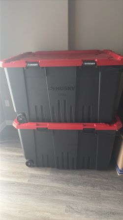 Husky storage bin  2XL $70 EACH