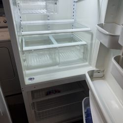 Whirlpool Up And Down Freezer On The Bottom White