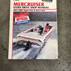 Matching La-Z-Boy sofa and loveseat boat, MerCruiser sterndrive manual and OMC tuneup and repair manual