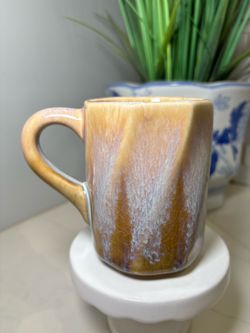 Stunning Rodolfo Padilla Signed Art Pottery Drip Glaze Mug