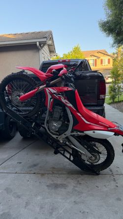 Vevor tilting motorcycle carrier 2 inch hitch