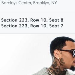 Chris Brown Tickets
