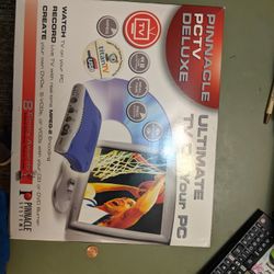 Pinnacle PCTV  Deluxe Ultimate TV on Your PC