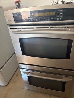 GE Profile Stainless Steel Double Wall Oven