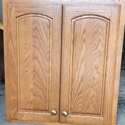Oak Cabinet 