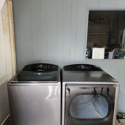 SET WASHER AND DRYER KENMORE XL CAPACITY GOOD CONDITION BOTH ELECTRIC HEAVY DUTY DELIVERY AVAILABLE 
