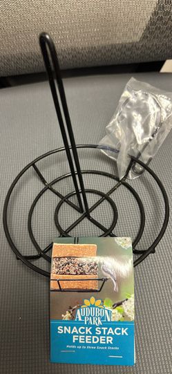 Audubon Park Snack Stack Feeder, Hanging Mounting Powder-Coated
