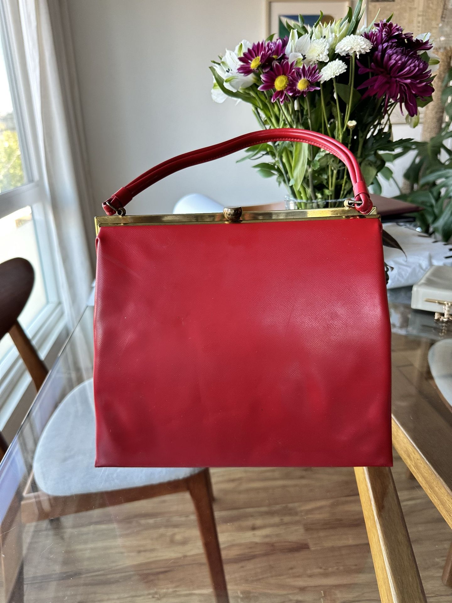 Vintage Red Theodore California Bag