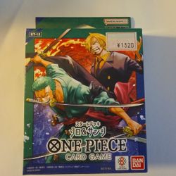 One Piece Card Starter Deck Zoro & Sanji ST-12 OPTCG  JPN (Open Box)(All Cards)