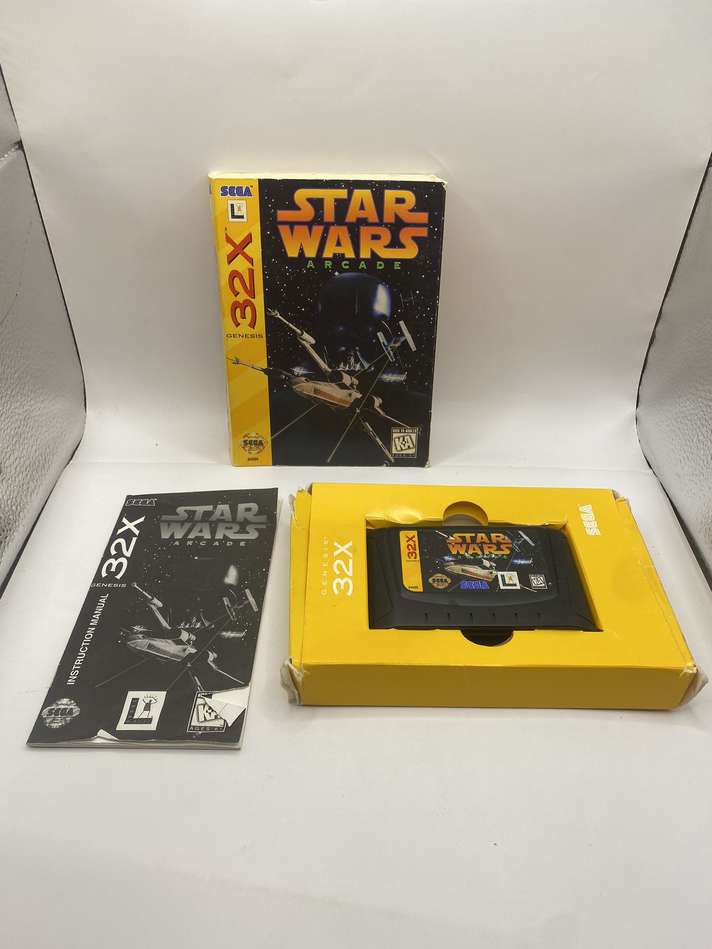Sega Genesis 32X Star Wars Arcade CIB Complete Tested And Working Authentic