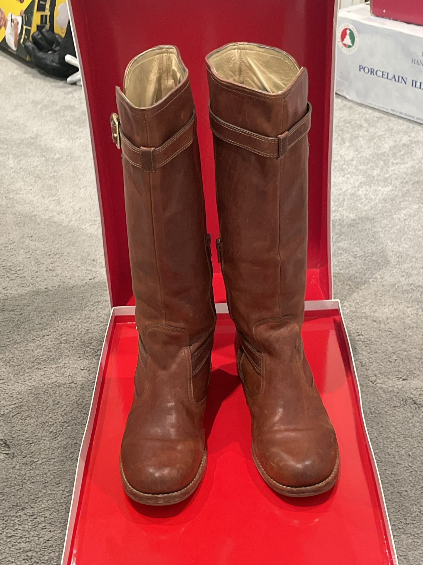 Coach Whitley Boots Size 8 Width M