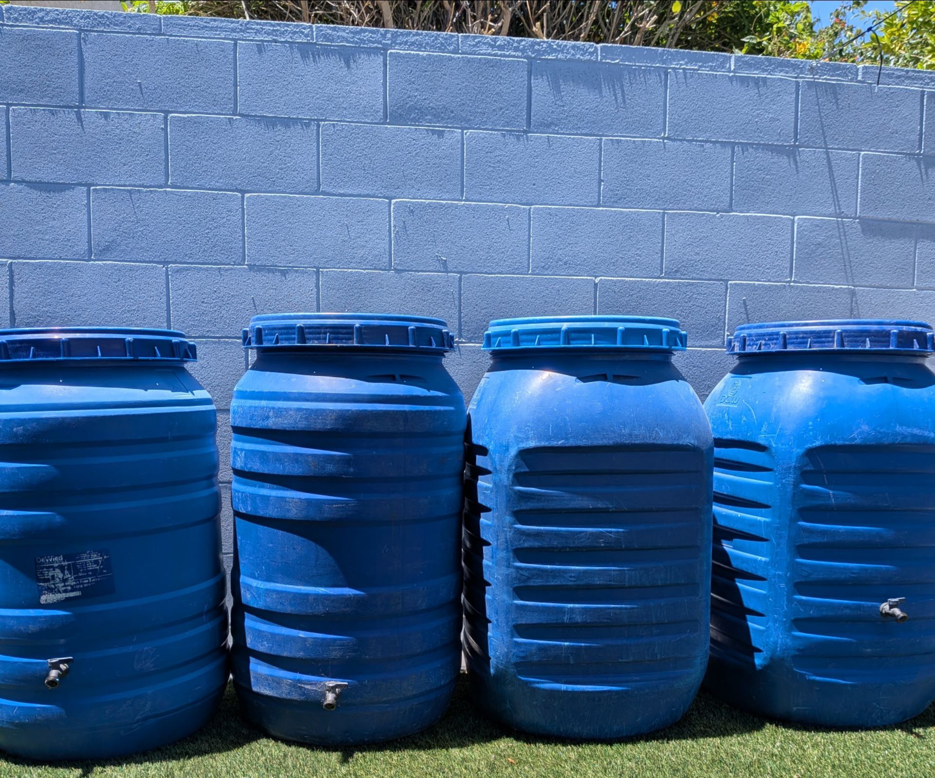 Rain barrels