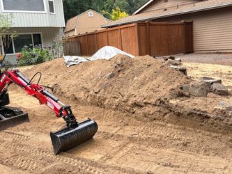 Free fill dirt and rock