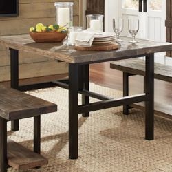 Brand New Reclaimed Wood Dining Table 