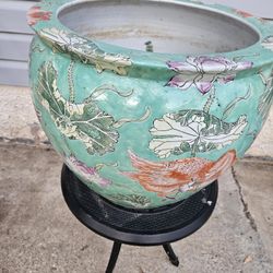 Porcelain Fish Bowl 