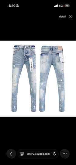 Blue purple jeans size 32 brand new only want 100 for it