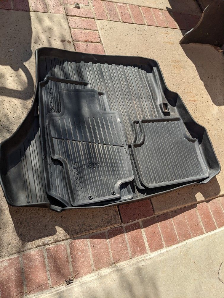 04-08 Tsx Oem All Weather Floor Mats