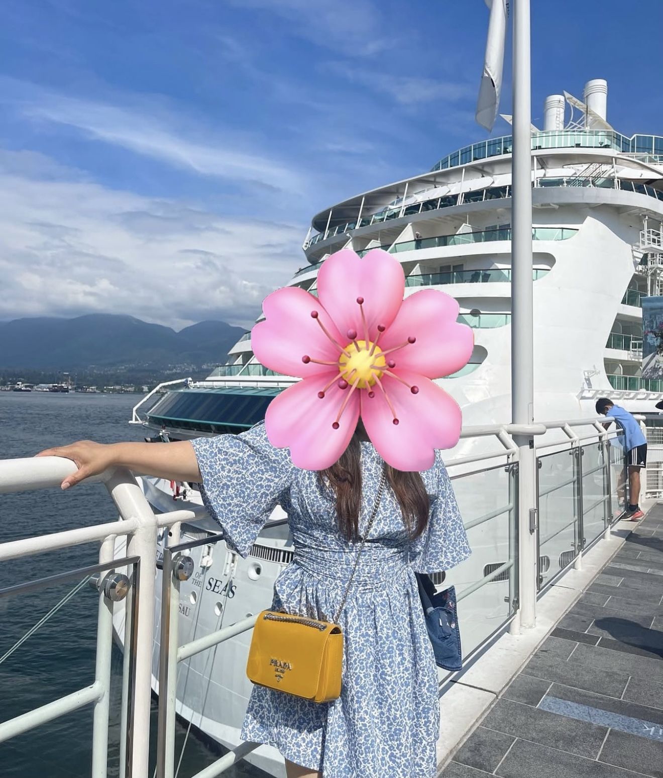 floral flutter sleeves dress