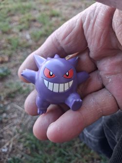 Vintage Takara Tomy A.R.T.S Pokemon Gengar 1" Mini Figure T-ARTS F-25 Authentic Loose