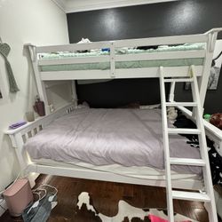 Twin Over Queen Bunk Bed