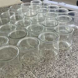 Clear Craft Jar  Have lots