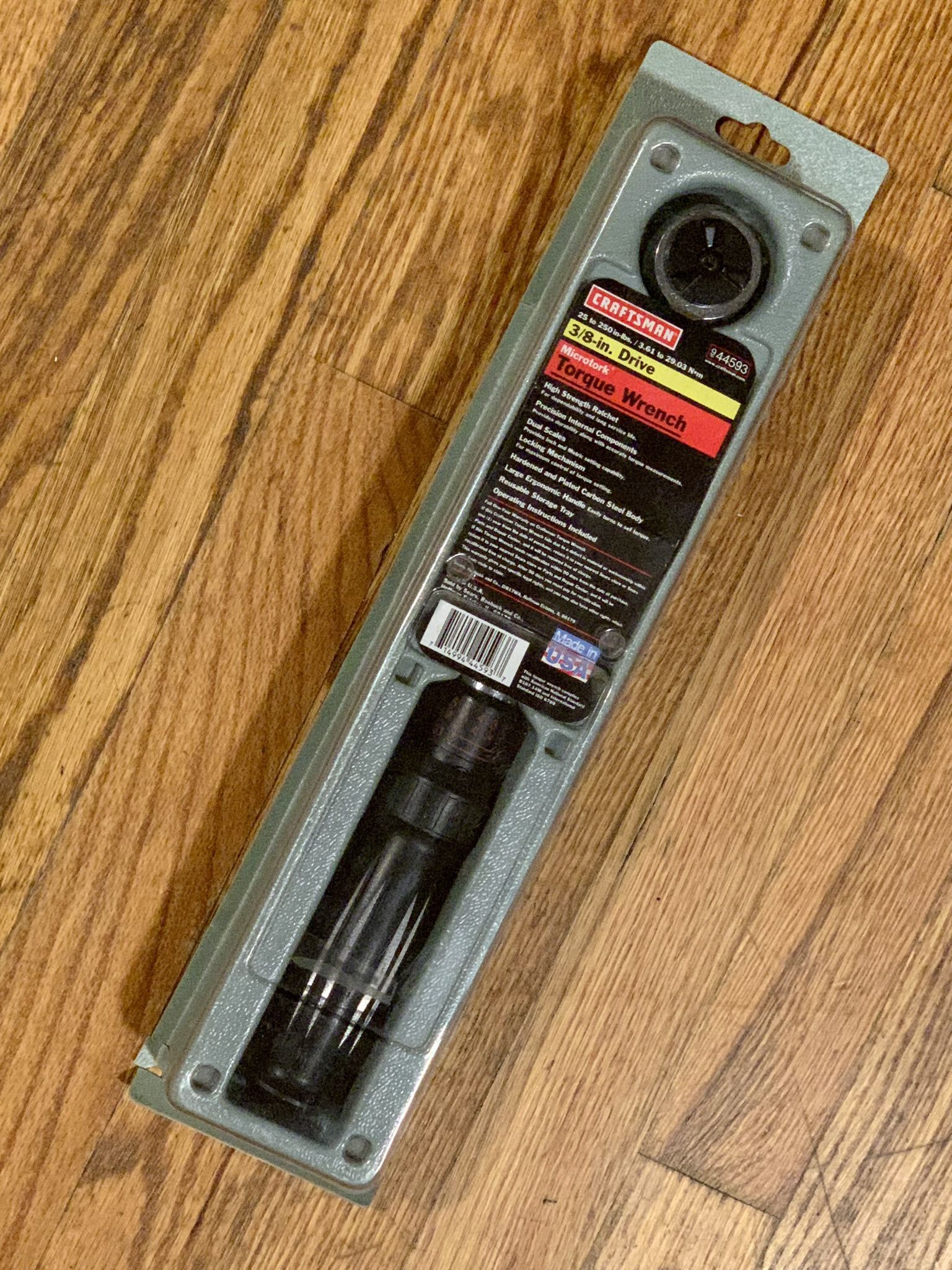 Craftsman USA 3/8" Drive Torque Wrench
