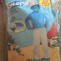  Smurf Costume Kid