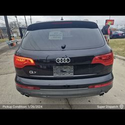 2012 Audi Q7  6 Cylindres 